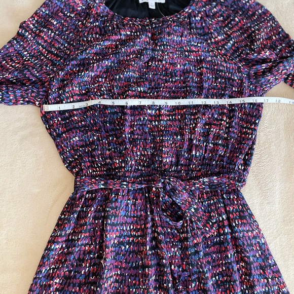 DR2 Multicolor Dotted Tie Front Dress - Size S - Picture 11 of 16